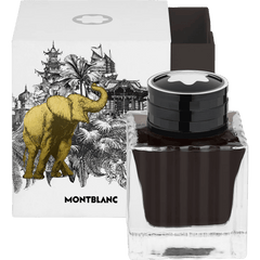 Montblanc Meisterstück Ink Bottle - Around The World in 80 Days - Brown - 50ml-Pen Boutique Ltd