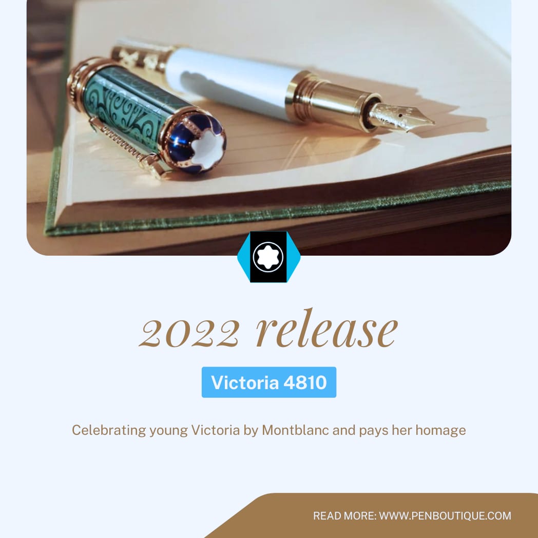 Montblanc Patron of Art Fountain Pen - Limited Edition 4810 - Victoria-Pen Boutique Ltd