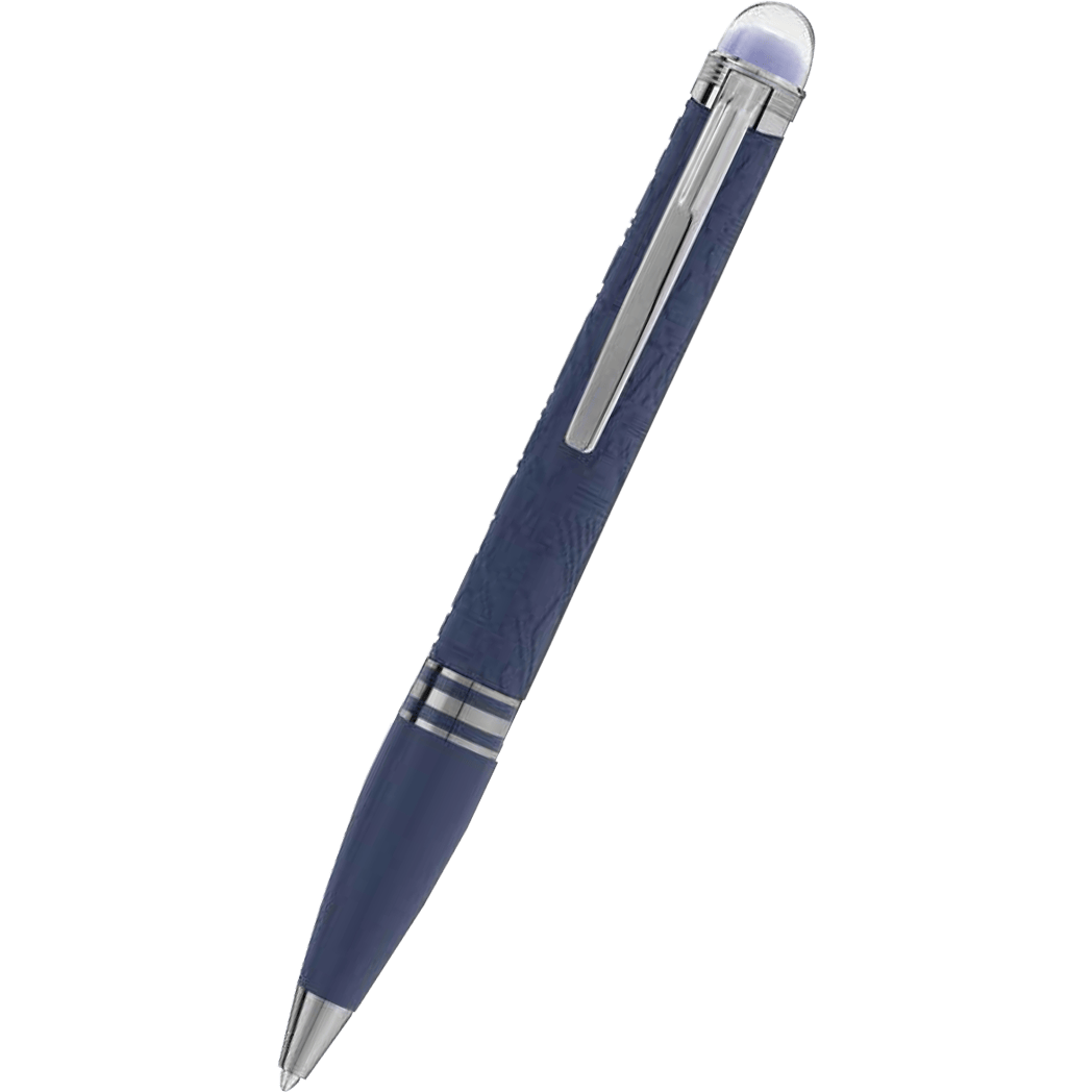 Montblanc Starwalker Ballpoint Pen - Space Blue Resin-Pen Boutique Ltd