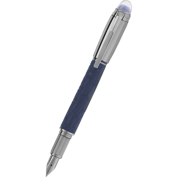 Montblanc Starwalker Fountain Pen - Doue - Space Blue Resin-Pen Boutique Ltd