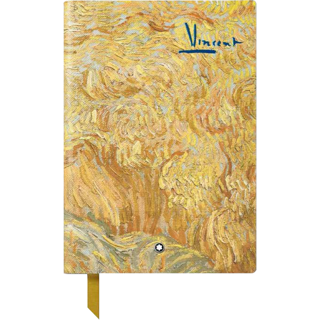 Montblanc #146 Notebook - Homage to Van Gogh - Yellow - Lined (Small)-Pen Boutique Ltd