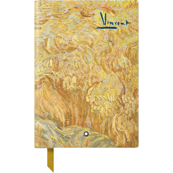 Montblanc #146 Notebook - Homage to Van Gogh - Yellow - Lined (Small)-Pen Boutique Ltd