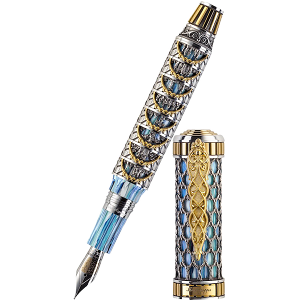 Montegrappa Limited Edition Fountain Pen - Dante Alighieri (Paradiso)-Pen Boutique Ltd