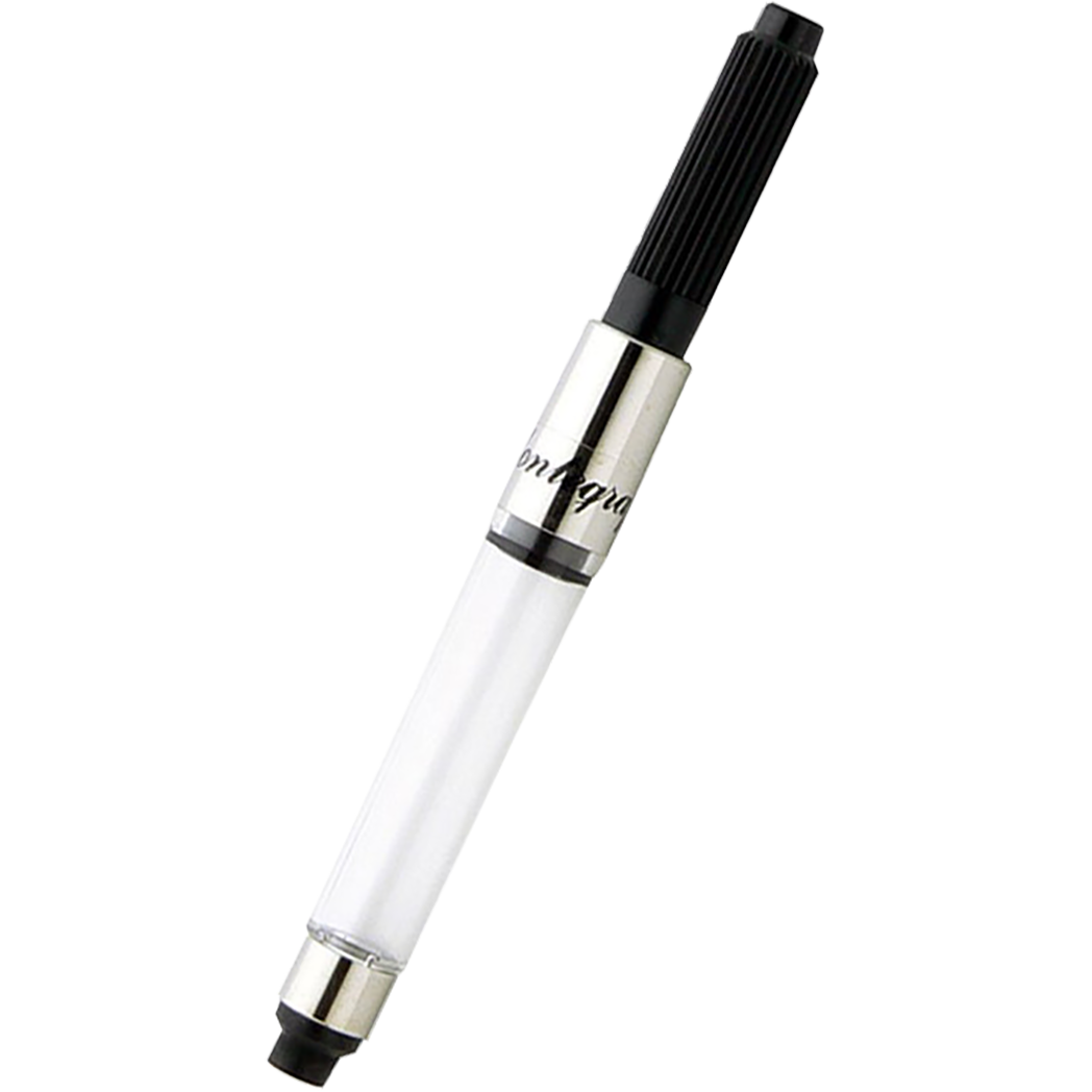 Montegrappa Fountain Pen Converter Push Silver (Single Piece)-Pen Boutique Ltd