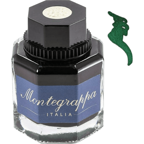 Montegrappa Green Ink Bottle-Pen Boutique Ltd