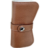 Montegrappa Italian Leather Double Pen Case- Brown-Pen Boutique Ltd