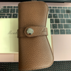 Montegrappa Italian Leather Double Pen Case- Brown-Pen Boutique Ltd
