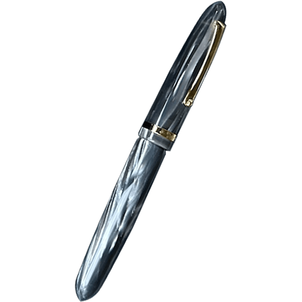 Montegrappa Venetia Celluloid Fountain Pen - Pearl Grey - US Exclusive (Limited Edition)-Pen Boutique Ltd