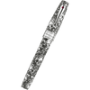 Montegrappa Skulls & Roses Rollerball Pen - Sterling Silver (Limited Edition)-Pen Boutique Ltd
