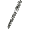 Montegrappa Skulls & Roses Fountain Pen - Sterling Silver (Limited Edition)-Pen Boutique Ltd
