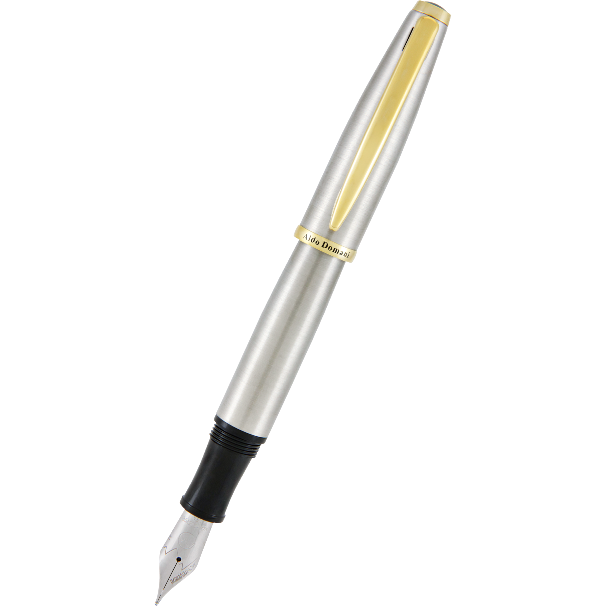 Monteverde Aldo Domani Fountain Pen - Brushed-Pen Boutique Ltd