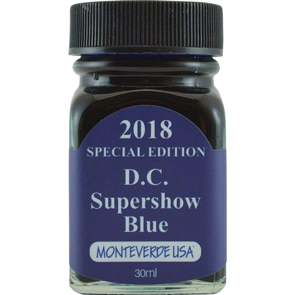 Monteverde DC Supershow Bottled Ink - 2018 Special Edition - Blue-Pen Boutique Ltd