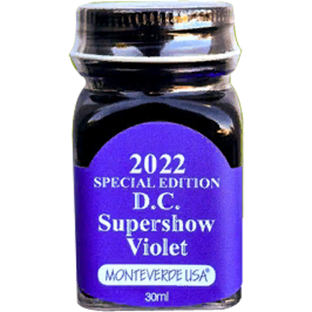 Monteverde DC Supershow Bottled Ink - 2022 Special Edition - Violet-Pen Boutique Ltd