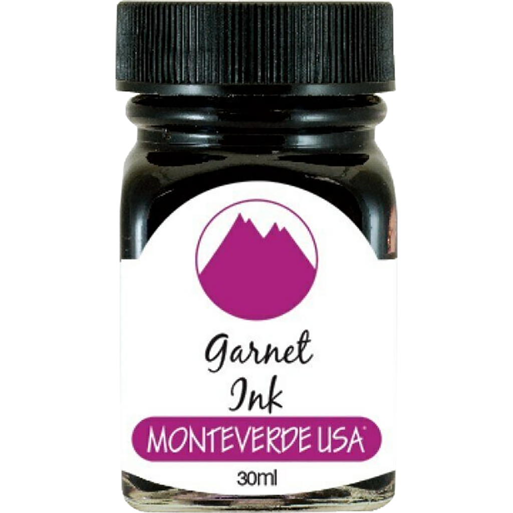 Monteverde Gemstone Garnet 30 ml Ink Bottle-Pen Boutique Ltd