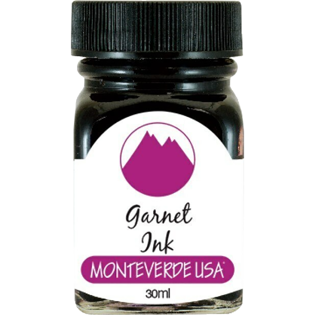 Monteverde Gemstone Garnet 30 ml Ink Bottle-Pen Boutique Ltd