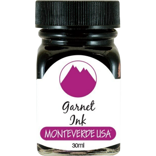 Monteverde Gemstone Garnet 30 ml Ink Bottle-Pen Boutique Ltd