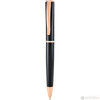 Monteverde Impressa Black with Rose Gold Trim Ballpoint Pen-Pen Boutique Ltd