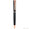 Monteverde Impressa Black with Rose Gold Trim Ballpoint Pen-Pen Boutique Ltd