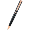 Monteverde Impressa Black with Rose Gold Trim Ballpoint Pen-Pen Boutique Ltd