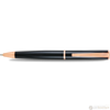 Monteverde Impressa Black with Rose Gold Trim Ballpoint Pen-Pen Boutique Ltd