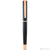 Monteverde Impressa Black with Rose Gold Trim Rollerball Pen-Pen Boutique Ltd