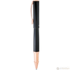 Monteverde Impressa Black with Rose Gold Trim Rollerball Pen-Pen Boutique Ltd