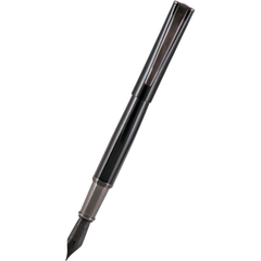 Monteverde Impressa Fountain Pen - Black with Gunmetal Trim-Pen Boutique Ltd