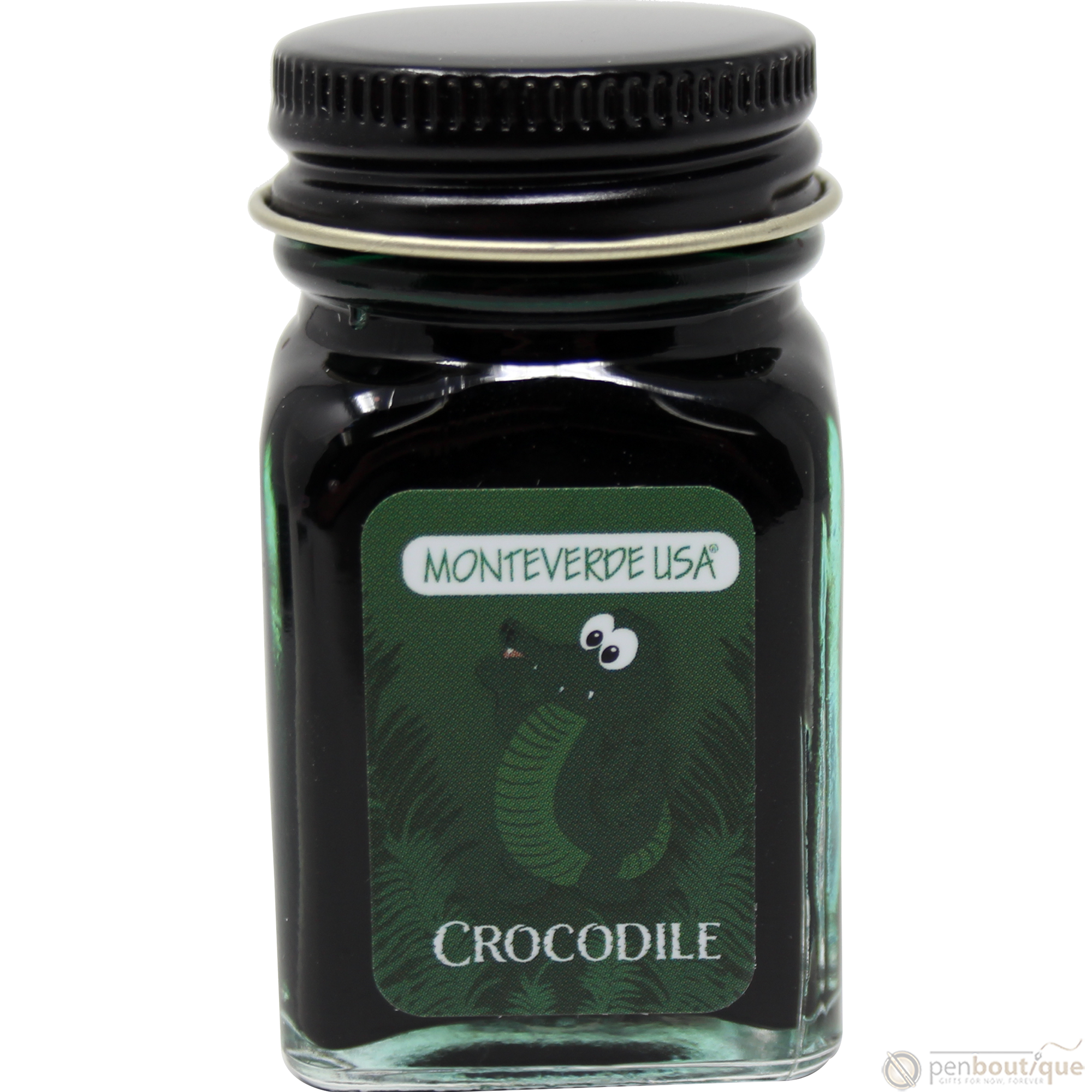 Monteverde Ink Bottle - Jungle Crocodile (Green) - 30 ml-Pen Boutique Ltd