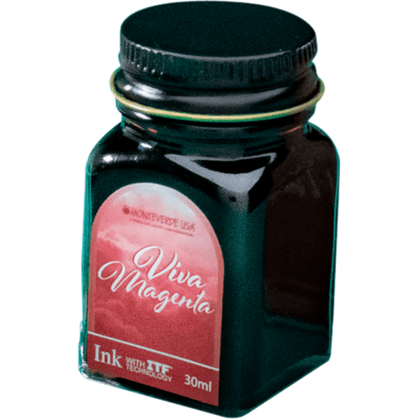Monteverde Ink Bottle - 2023 Color of the Year - Viva Magenta - 30 ml-Pen Boutique Ltd