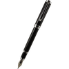 Monteverde Innova Fountain Pen - Black - Chrome Trim (20th Anniversary)-Pen Boutique Ltd