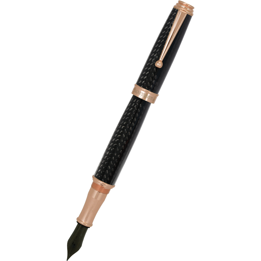 Monteverde Invincia Deluxe Rose Gold Fountain Pen-Pen Boutique Ltd