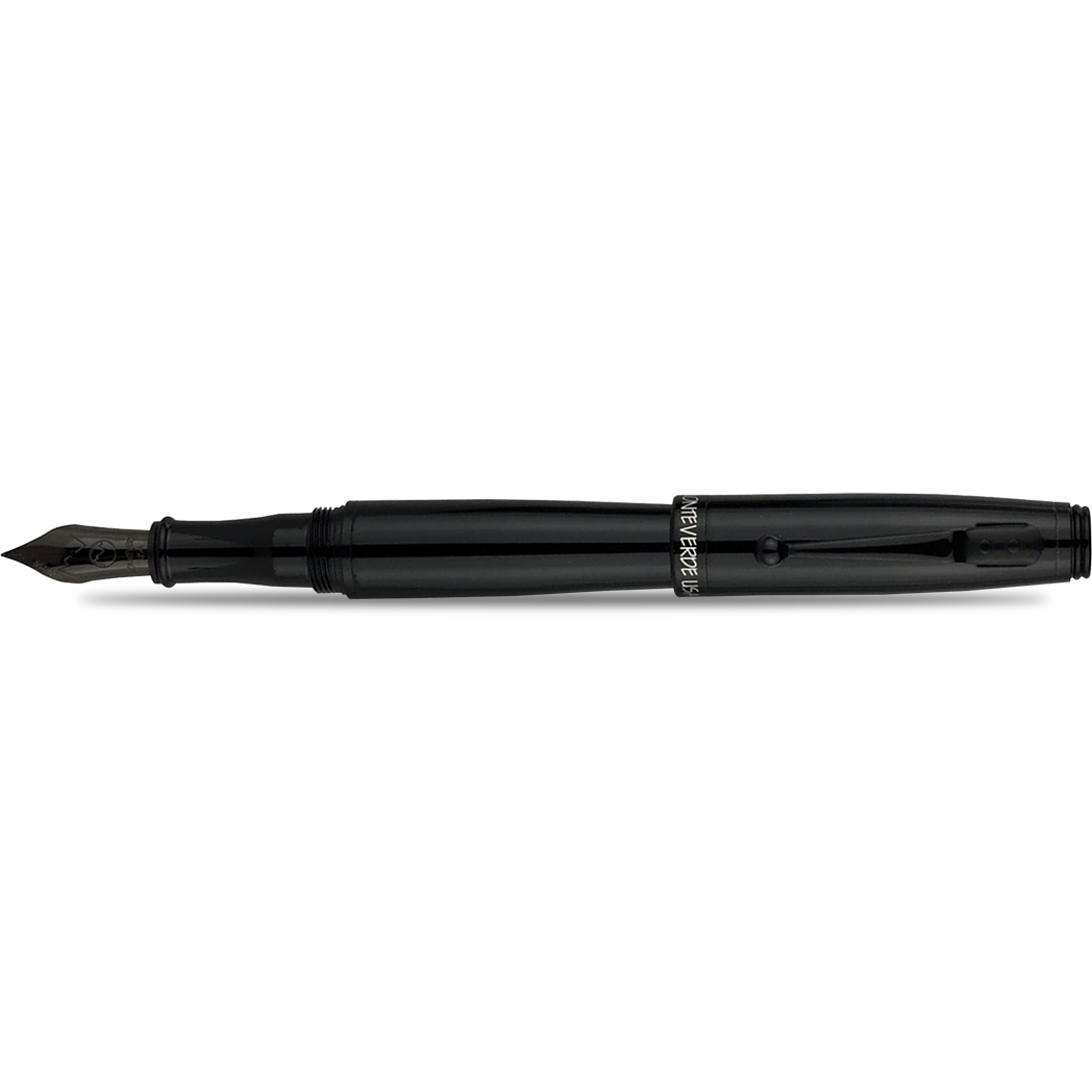 Monteverde Invincia Stealth Black Fountain Pen-Pen Boutique Ltd