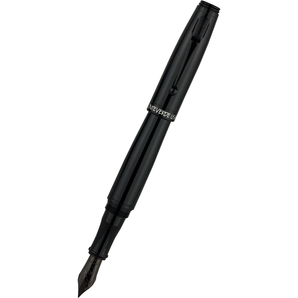 Monteverde Invincia Stealth Black Fountain Pen-Pen Boutique Ltd