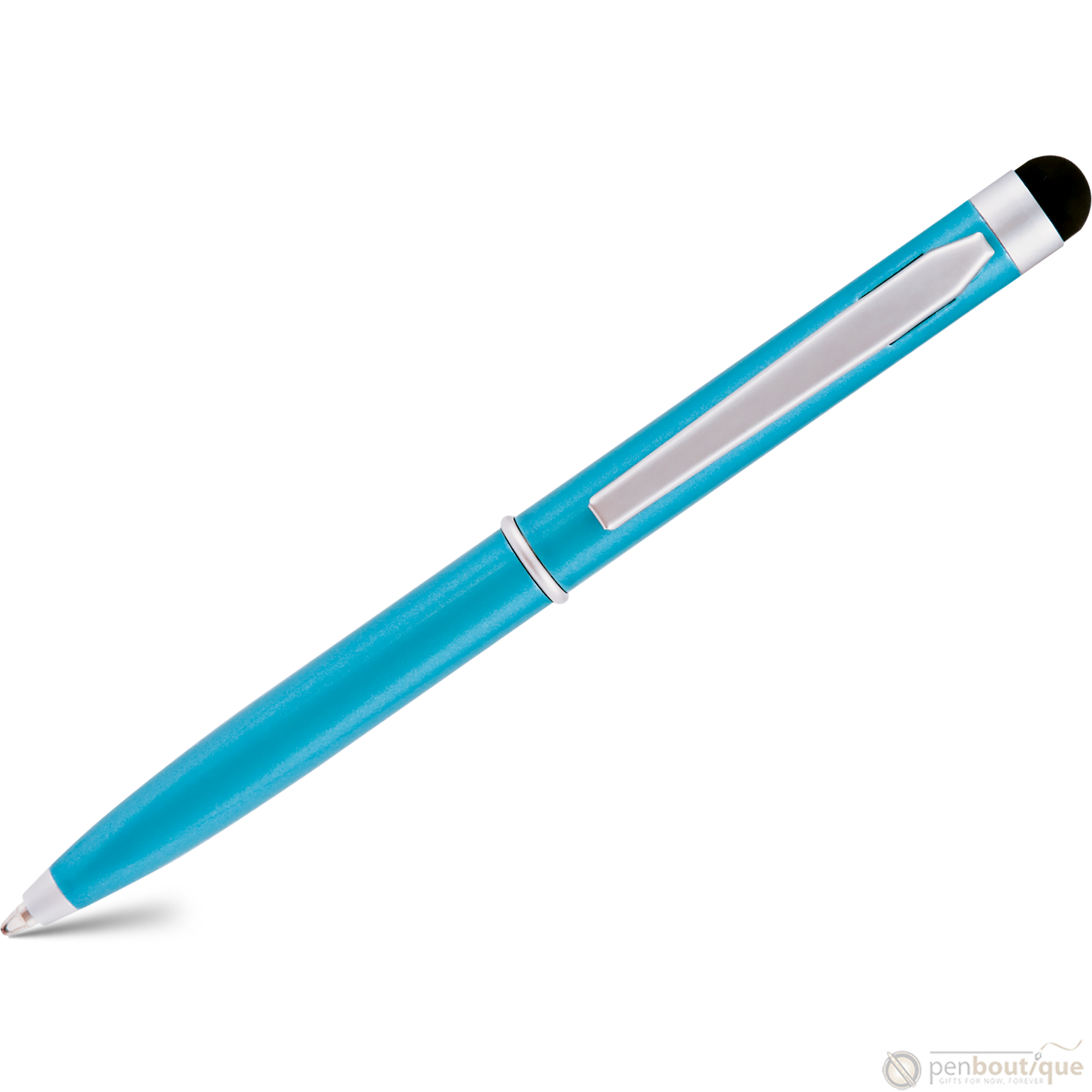 Monteverde Poquito Stylus Ballpoint Pen - Maui Blue-Pen Boutique Ltd