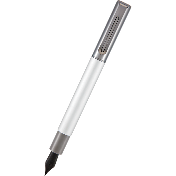 Monteverde Ritma Fountain Pen - Silver-Pen Boutique Ltd