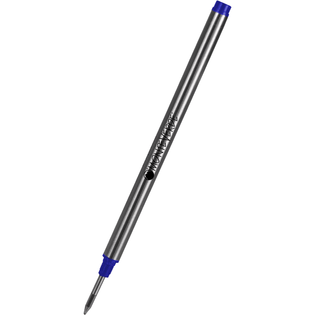 Monteverde Rollerball Refill - Blue - Fine (Fit Montblanc Pen - 2/pack) - Pen Boutique Ltd