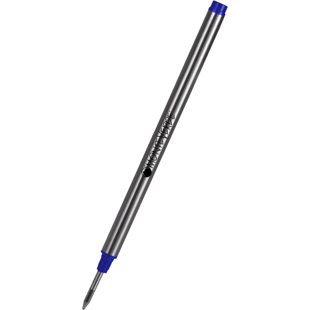 Monteverde Rollerball Refill - Blue - Fine (Fit Montblanc Pen - 2/pack)-Pen Boutique Ltd