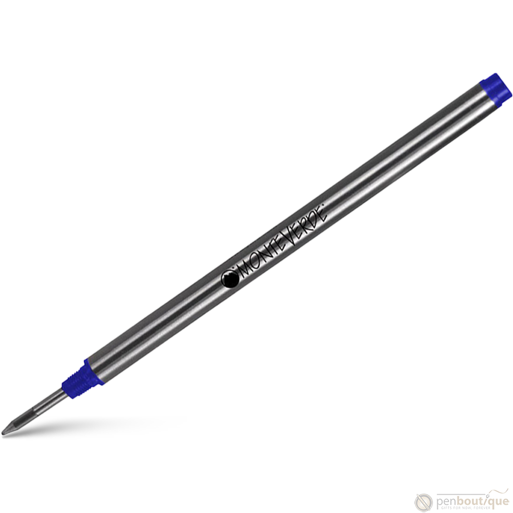 Monteverde Rollerball Refill - Blue - Fine (Fit Montblanc Pen - 2/pack)-Pen Boutique Ltd