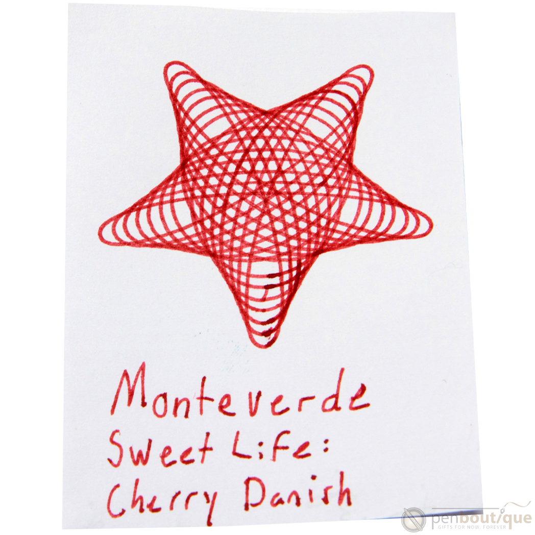 Monteverde Sweet Life Ink Bottle - Cherry Danish - 30ml-Pen Boutique Ltd