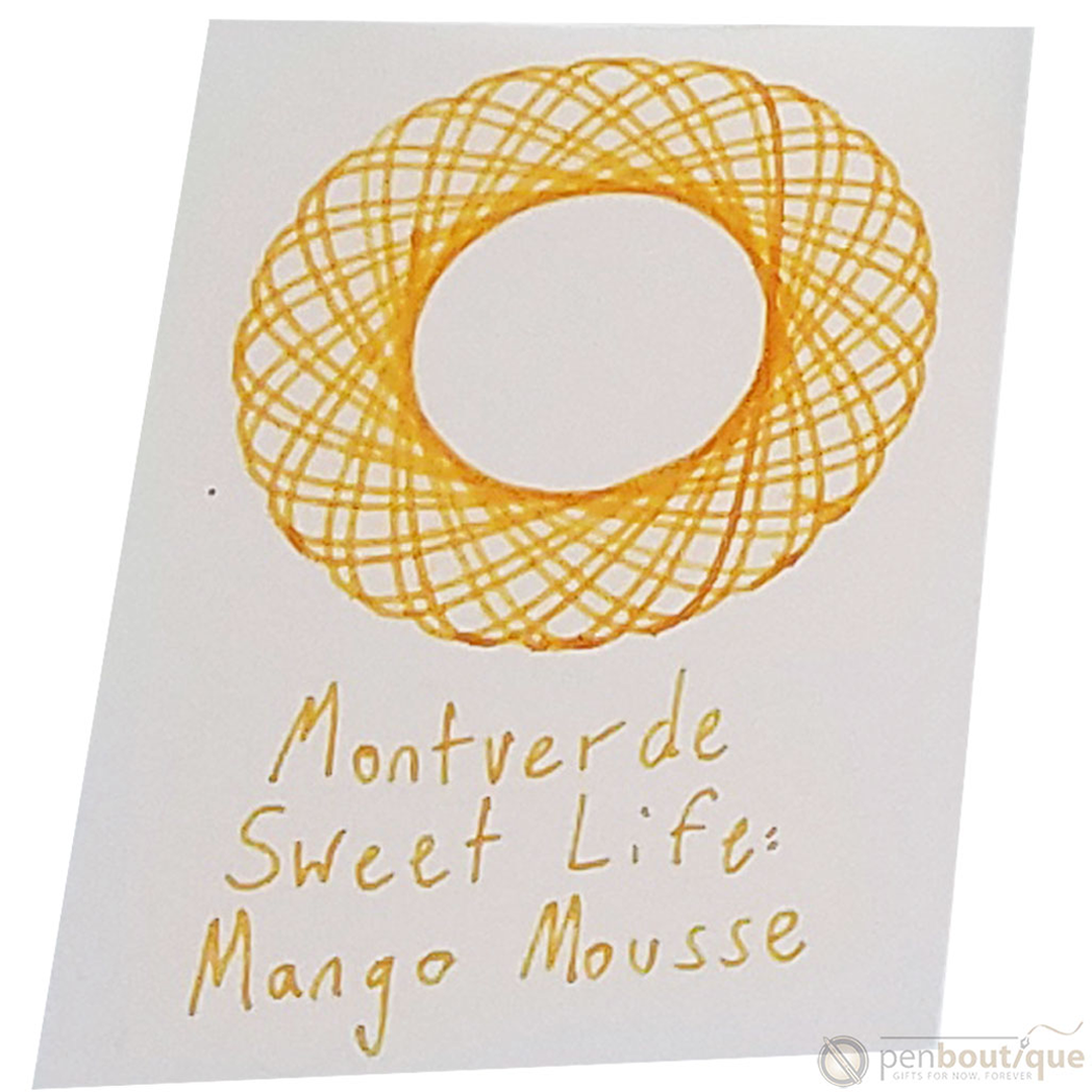 Monteverde Sweet Life Ink Bottle - Mango Mousse - 30ml-Pen Boutique Ltd
