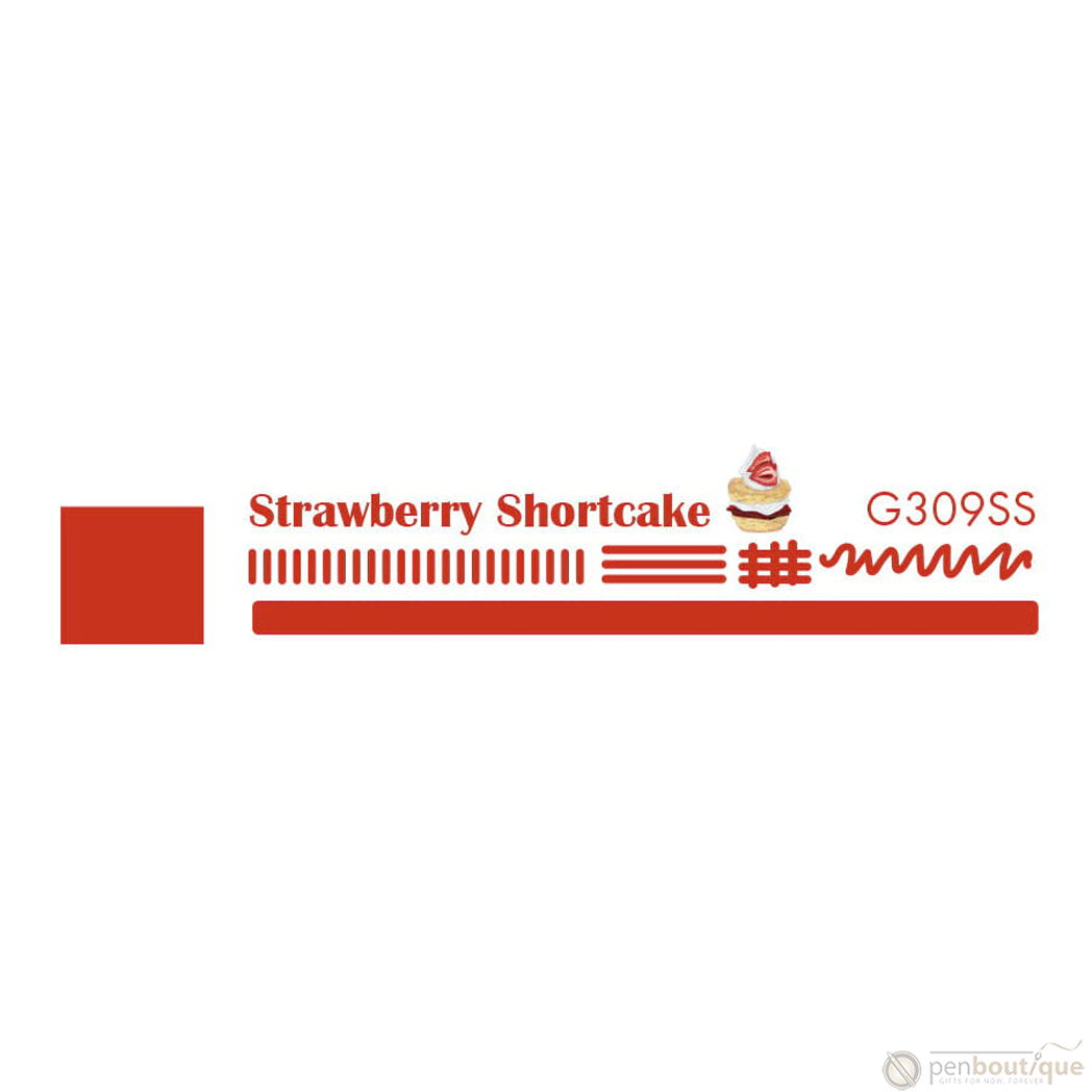 Monteverde Sweet Life Ink Bottle - Strawberry Shortcake - 30ml-Pen Boutique Ltd