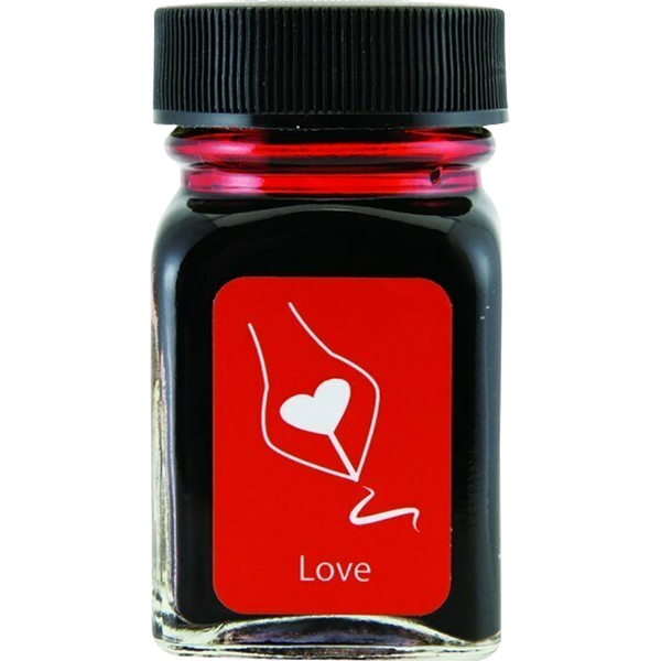 Monteverde USA Emotions Ink Bottle - Love Red - 30ml-Pen Boutique Ltd