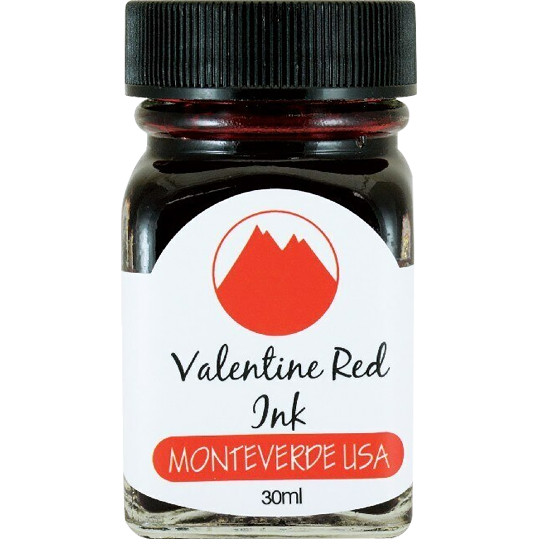 Monteverde World of Colors Valentine Red Ink Bottle 30 ml-Pen Boutique Ltd