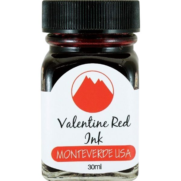 Monteverde World of Colors Valentine Red Ink Bottle 30 ml-Pen Boutique Ltd