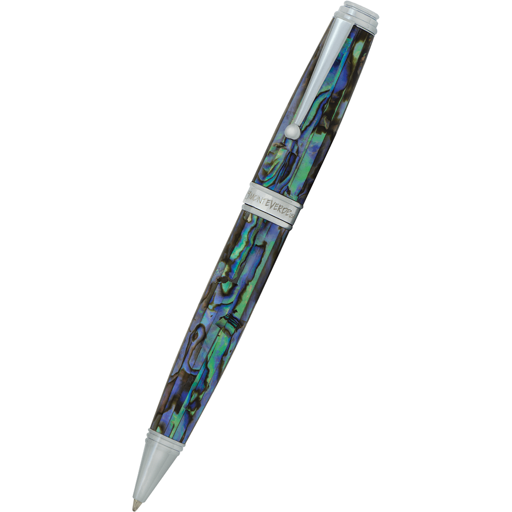 Monteverde Invincia Deluxe Ballpoint Pen - Abalone Chrome Trim - Limited Edition-Pen Boutique Ltd