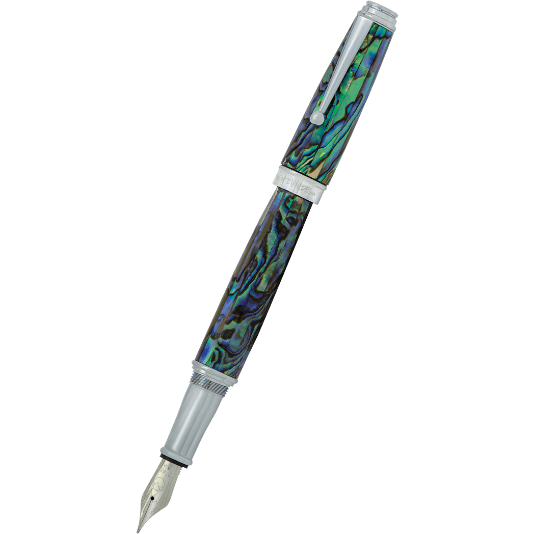 Monteverde Invincia Deluxe Fountain Pen - Abalone Chrome Trim - Limited Edition-Pen Boutique Ltd