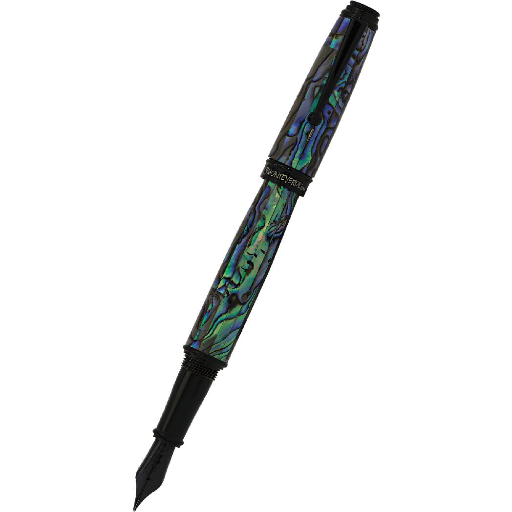 Monteverde Invincia Deluxe Fountain Pen - Abalone Gunmetal Trim - Limited Edition-Pen Boutique Ltd