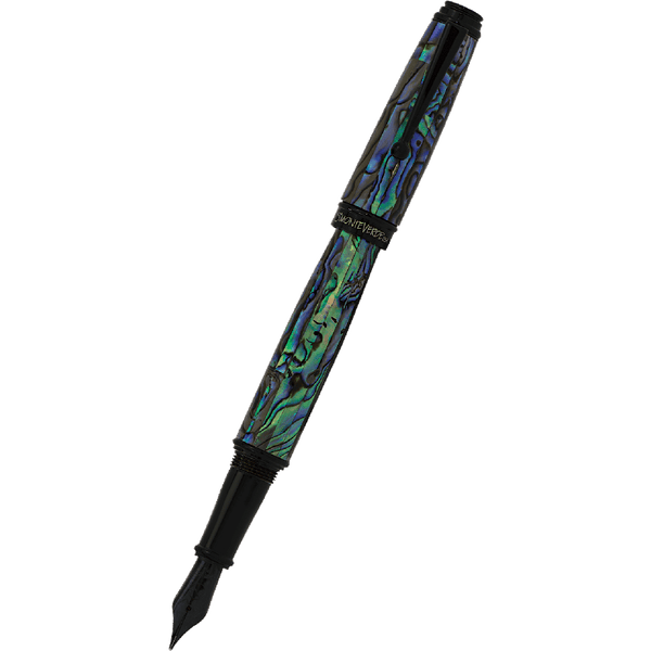 Monteverde Invincia Deluxe Fountain Pen - Abalone Gunmetal Trim - Limited Edition-Pen Boutique Ltd