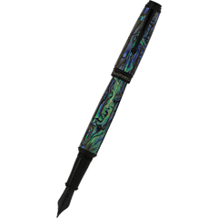 Monteverde Invincia Deluxe Fountain Pen - Abalone Gunmetal Trim - Limited Edition-Pen Boutique Ltd