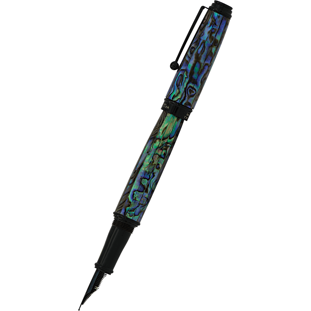 Monteverde Invincia Deluxe Fountain Pen - Abalone Gunmetal Trim - Limited Edition-Pen Boutique Ltd